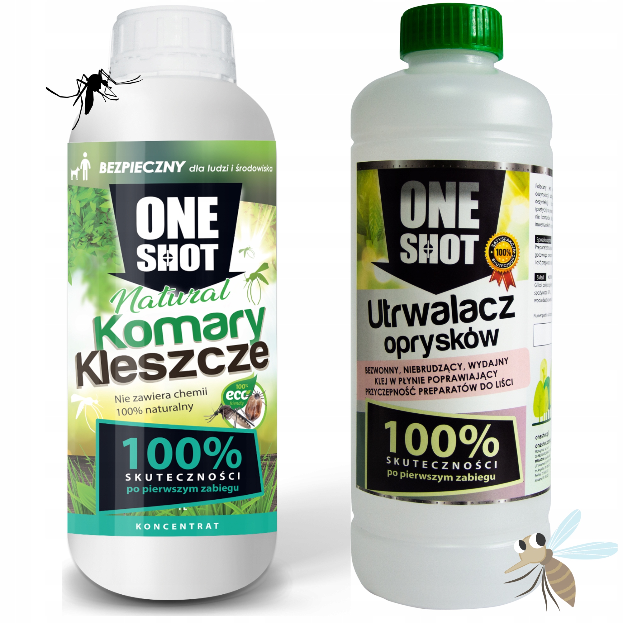 

Komary i Kleszcze 1L Utrwalaczem 1L Koncentraty