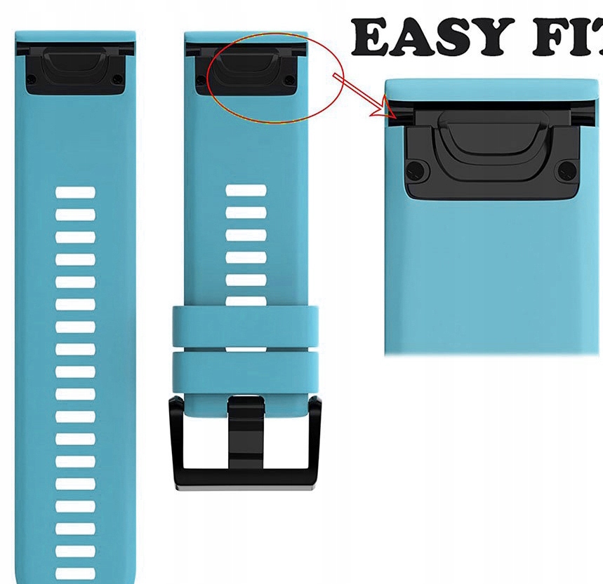 BŁĘKITNY Pasek Garmin Forerunner 935 QuickFit 22mm Model Forerunner 935