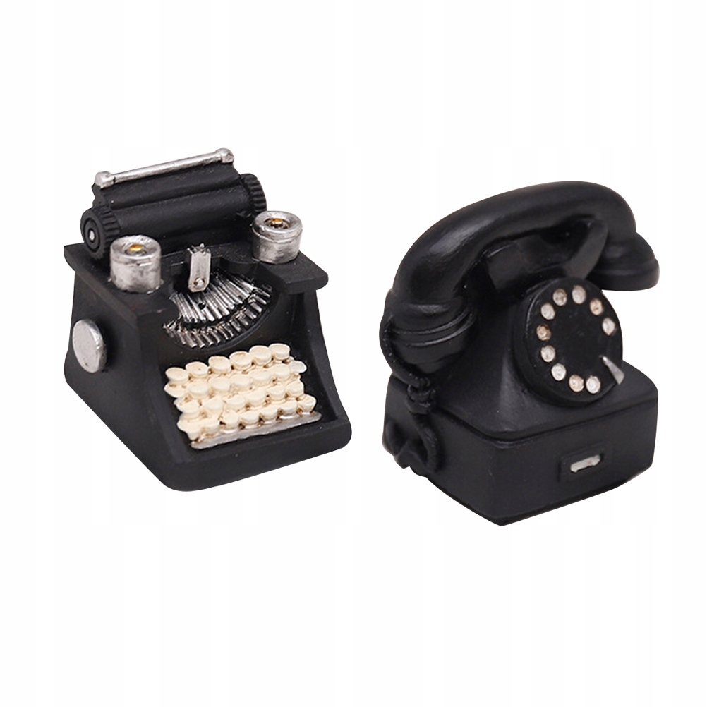 2ks Retro písací strojček na telefón K