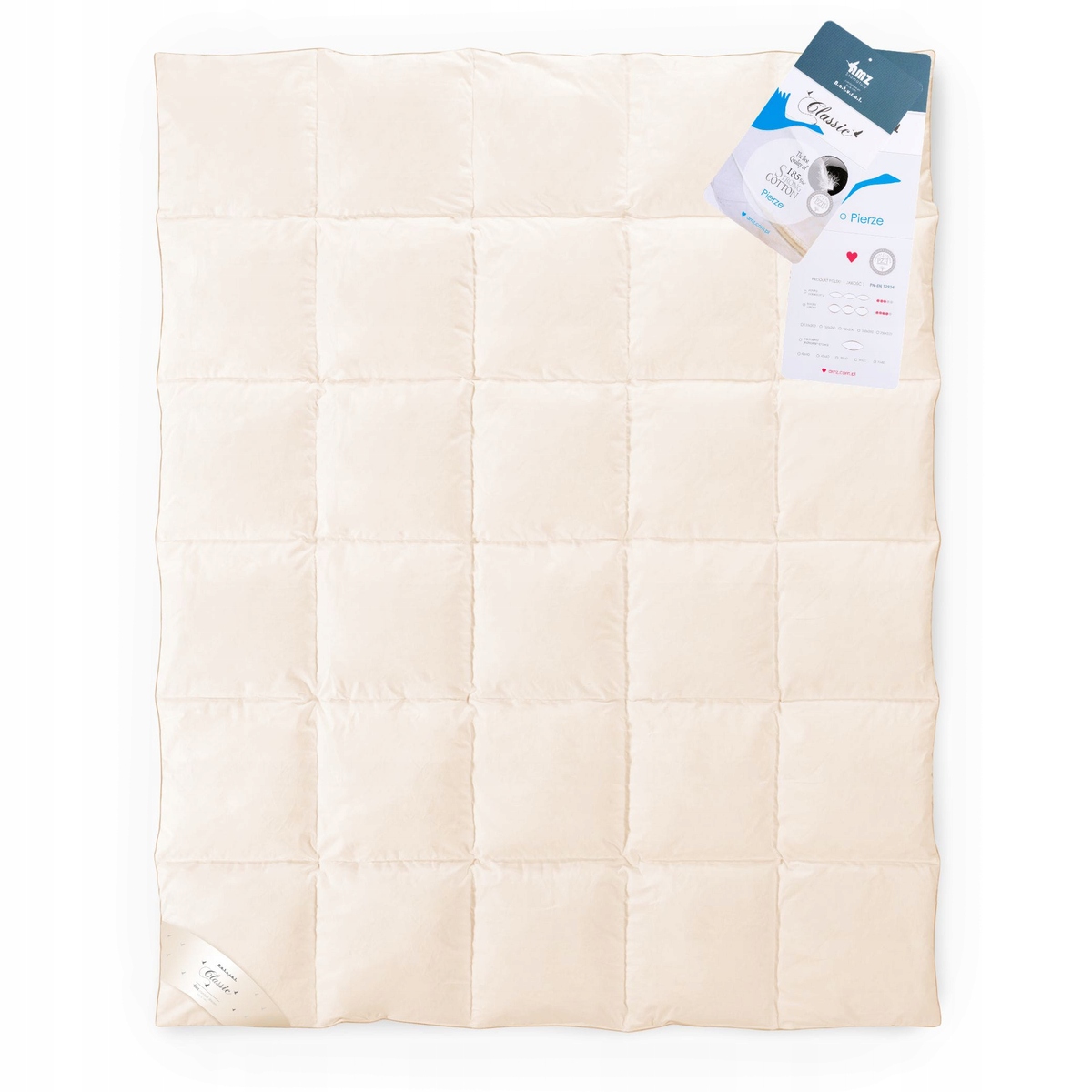 Prikrývka 200x220 Natural Classic Perie Krém