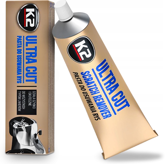 Pasta Polerska Do Usuwania Rys Polerowania Lakieru K2 Ultra Cut 100G