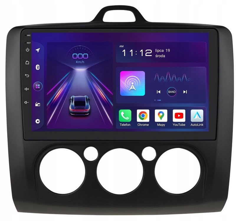 Navigácia Rádio 2DIN Android Ford Focus MK2 II Dsp Carplay Lte 8/256 Gb