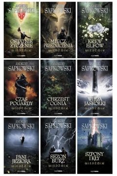

Pakiet Wiedźmin 1-9 Saga O Wiedźminie Sapkowski