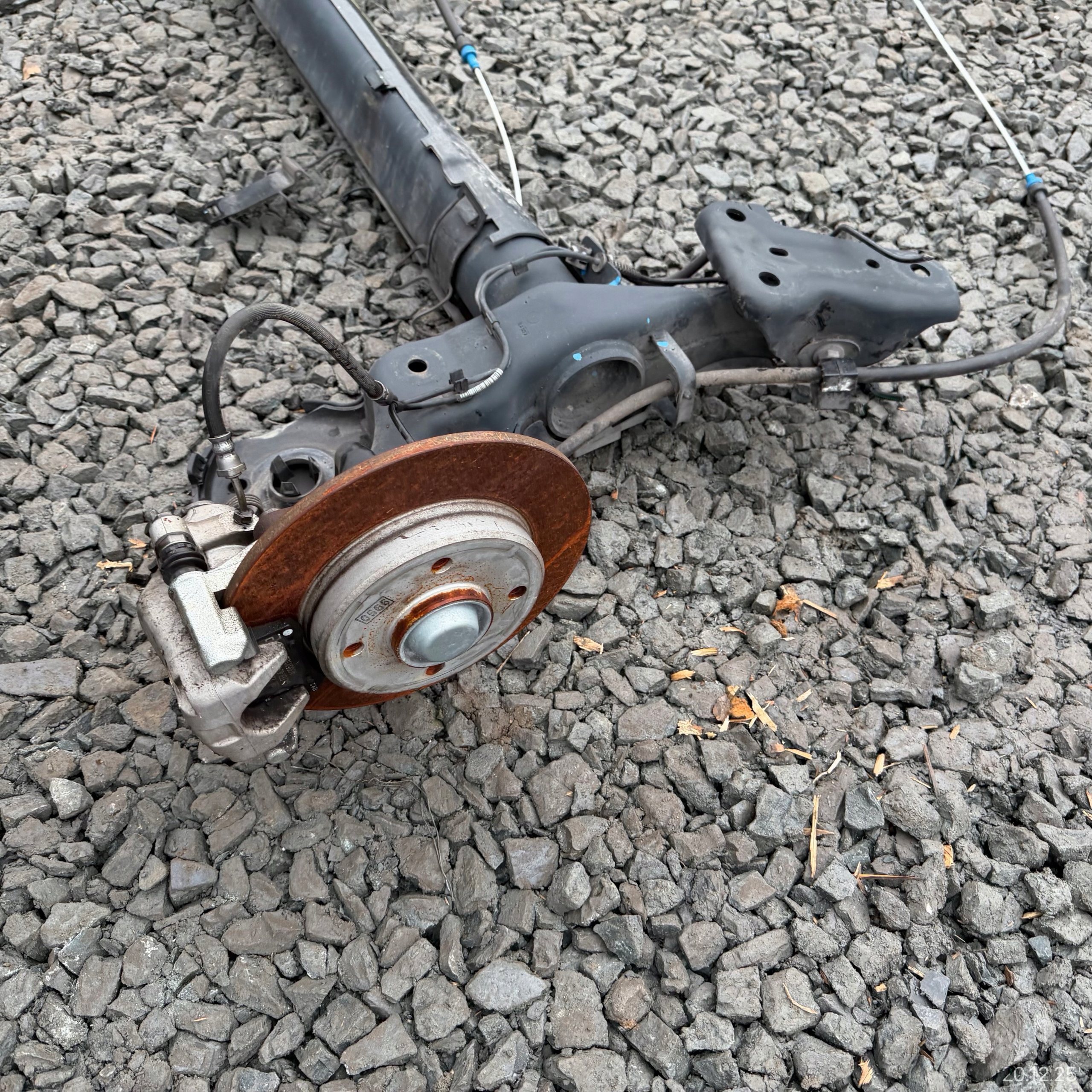 suspension beam axis rear complete CITROEN C3 III discs
