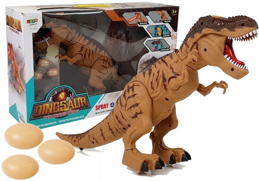 

Tyranozaur inter. Dinozaur znosi jajka Zieje parą