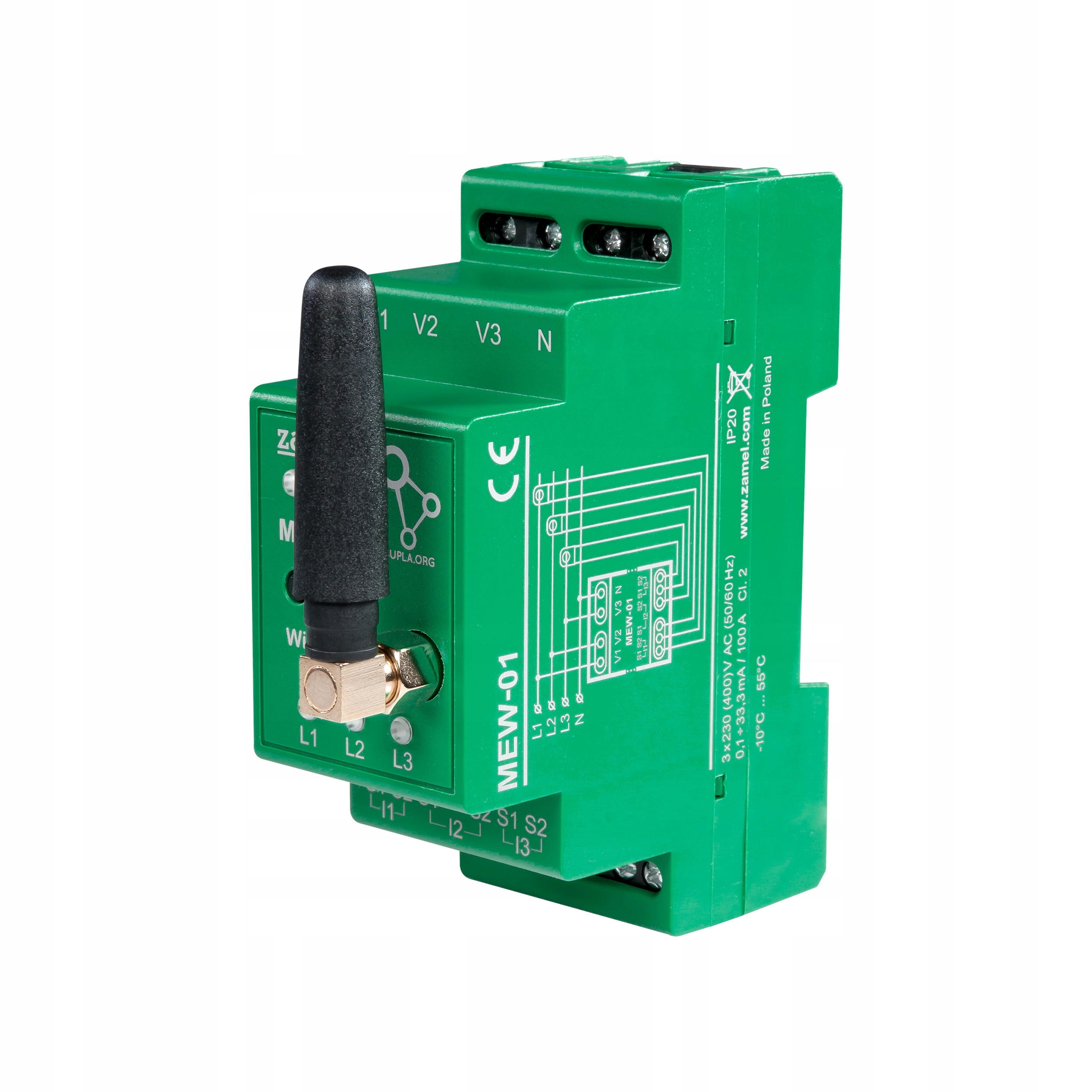 Zamel Supla Monitor Energii 3F Wi-fi MEW-01