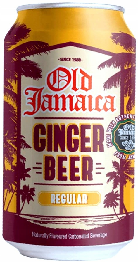 15 x Nealkoholický nápoj Zázvorová příchuť zázvoru Ginger 330 ml Old Jamaica
