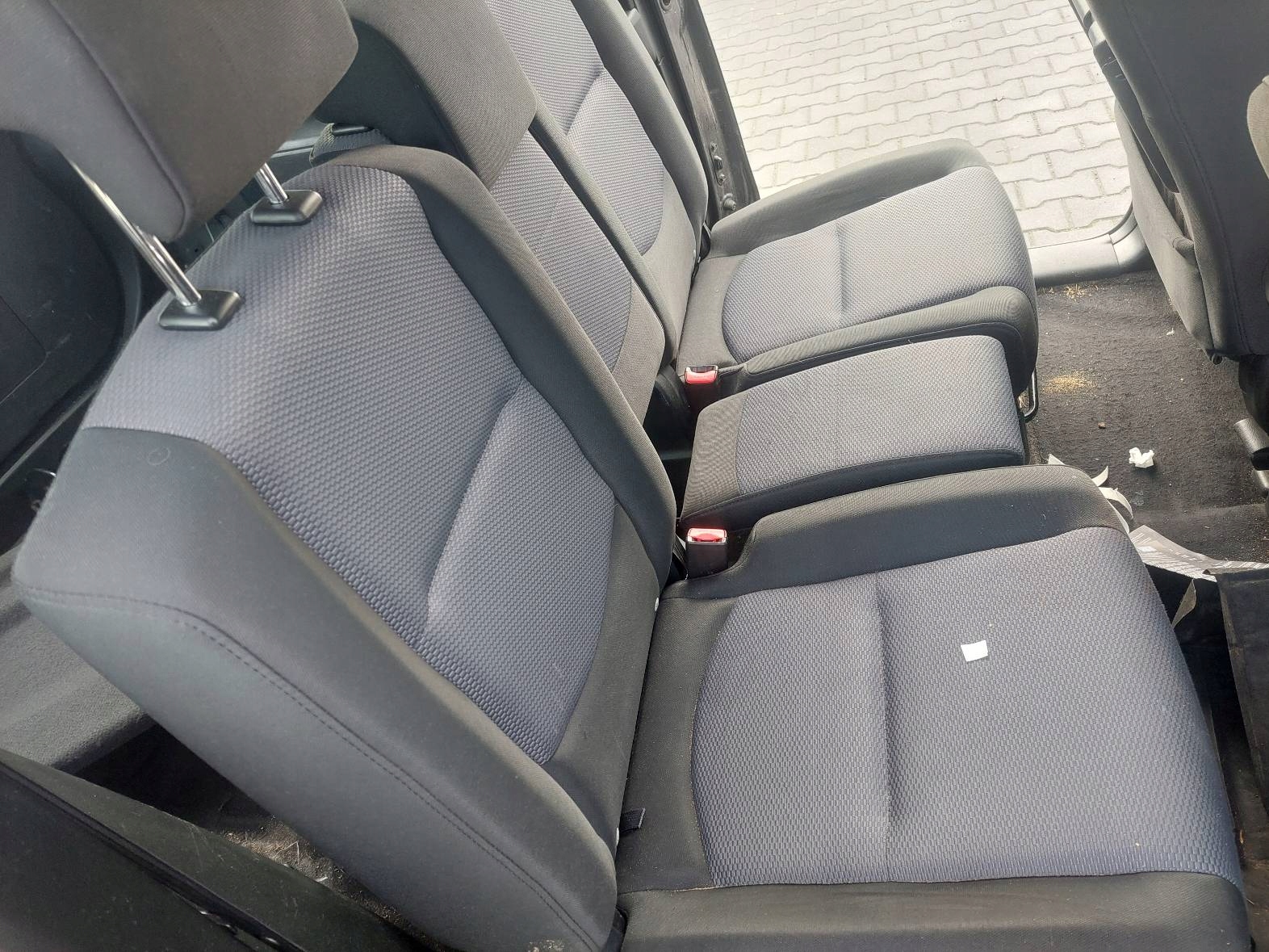 seats KOMPLET left right seat rear part + side MAZDA 5 and
