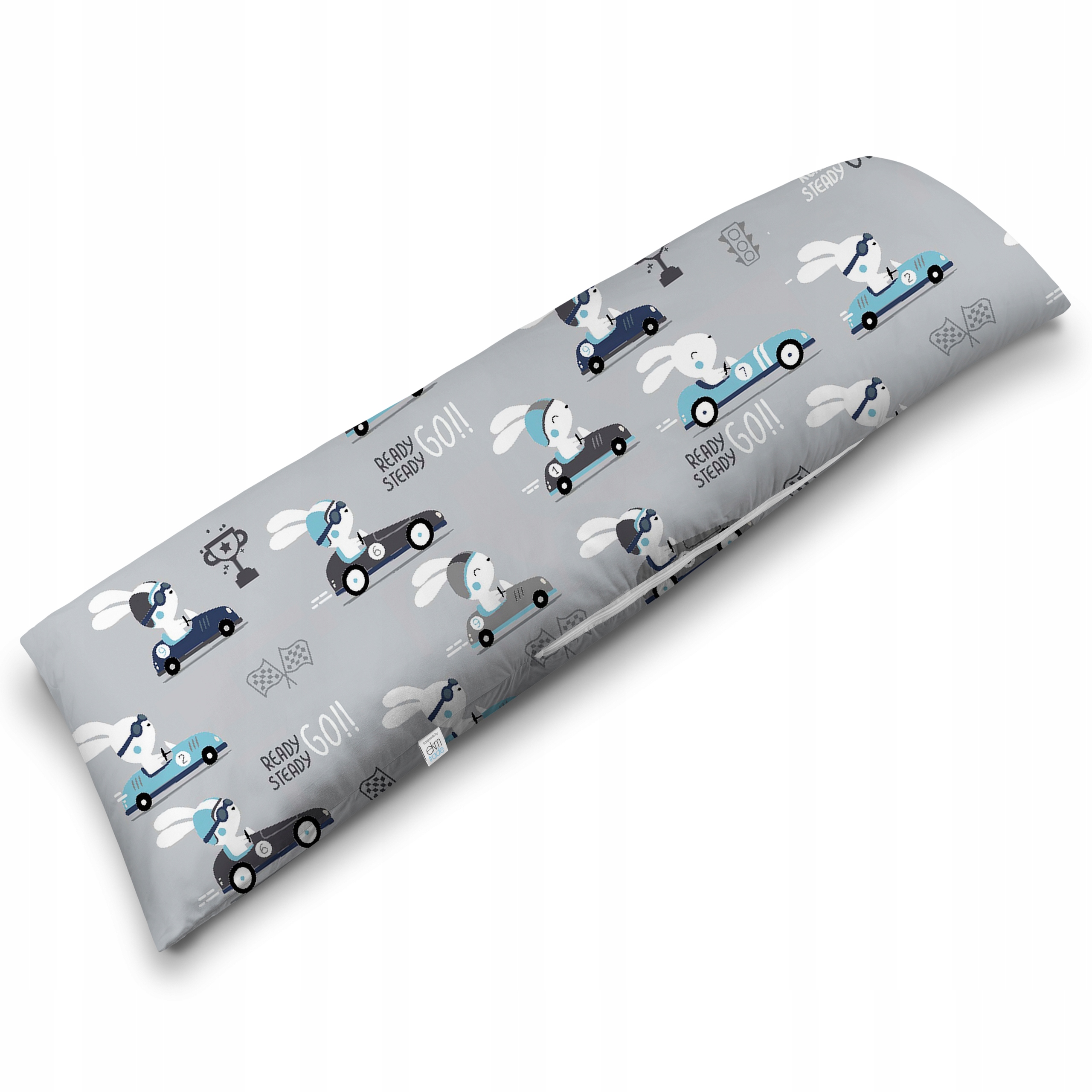 Long polštář s polštářkem 40x145 na spaní na boku Břicha, velká Bavlna W44