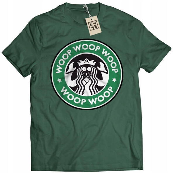 

Koszulka Zoidberg Futurama Woop Woop Starbucks L