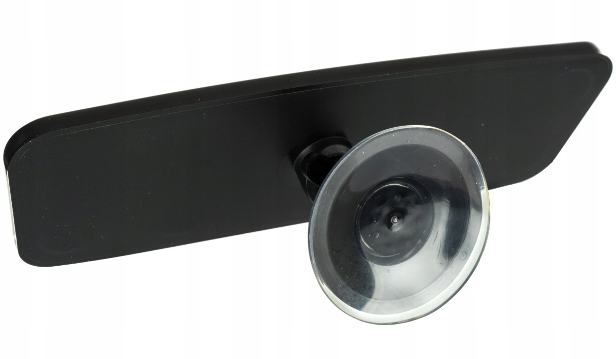 Lusterko wewnętrzne 61x184mm czarne na przyssawkę do szyby Marka Carmotion