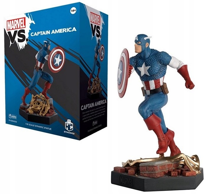 Sběratelská figurka Marvel Avengers Kapitán Amerika 1:16 Eaglemoss