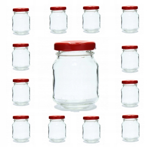 

Słoiczki na przyprawy 80ml komplet 10 szt+zakrętki