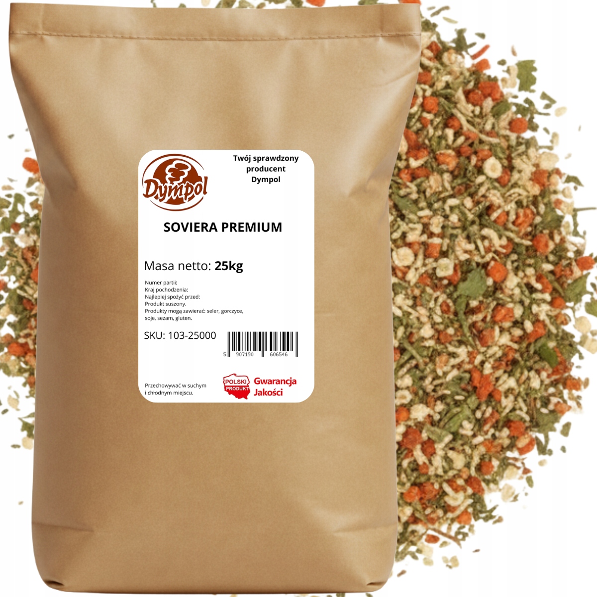 Koření Soviera Jarzynka Skutečná kvalita Premium 25 kg