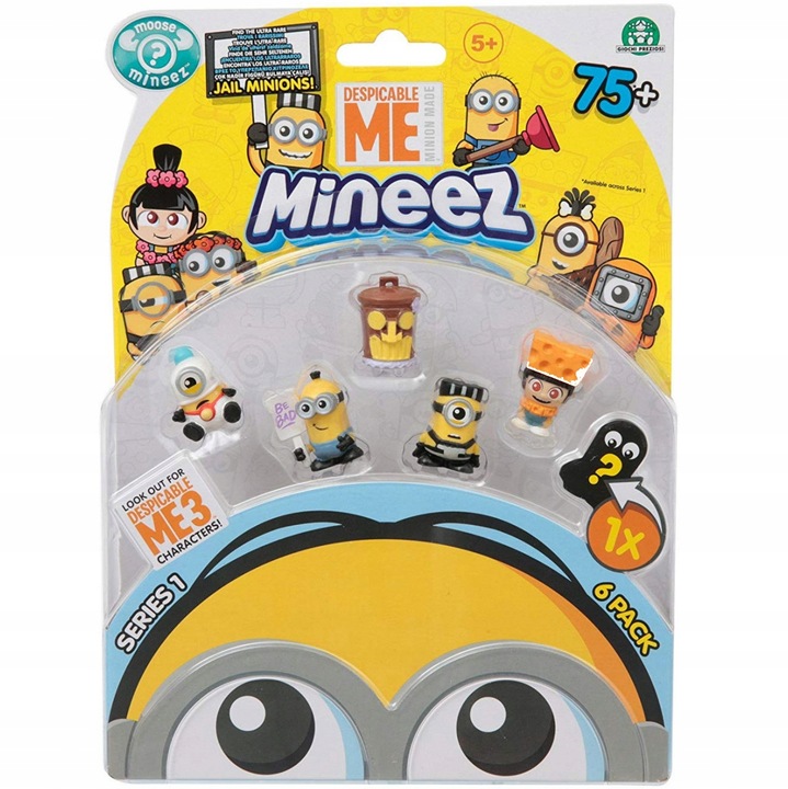 

Minionki Figurki Mineez Despicable Me Zestaw 6-PAK