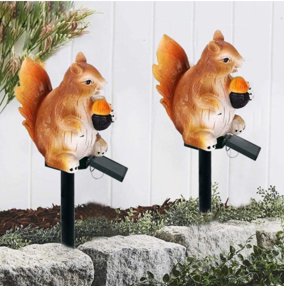 OZDOBNA LAMPKA SOLARNA LED WIEWIÓRKA Marka inna