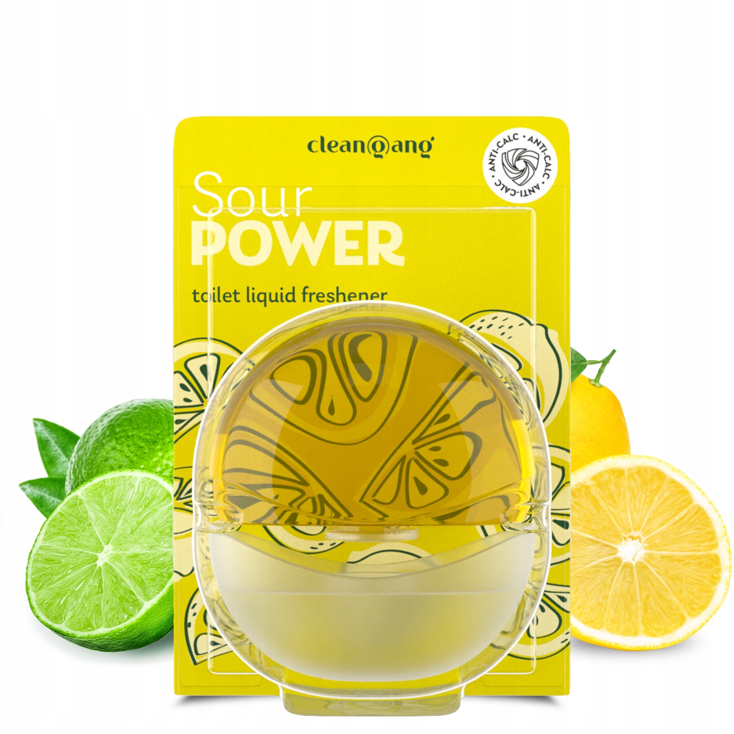 

Kostka do Wc w żelu Sour Power cleangang