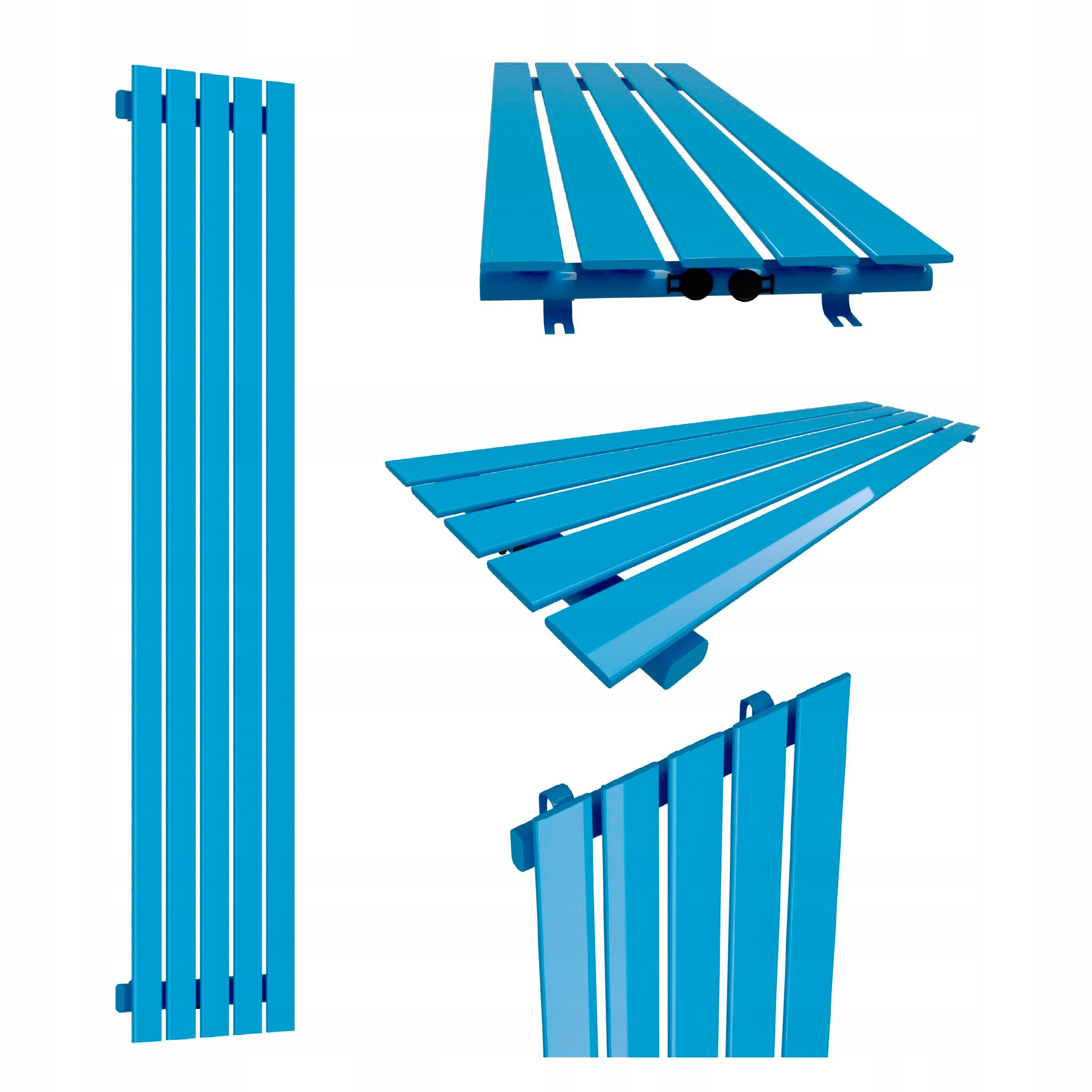 Dekorativní Radiátor Belloslim 180x38 Modrý