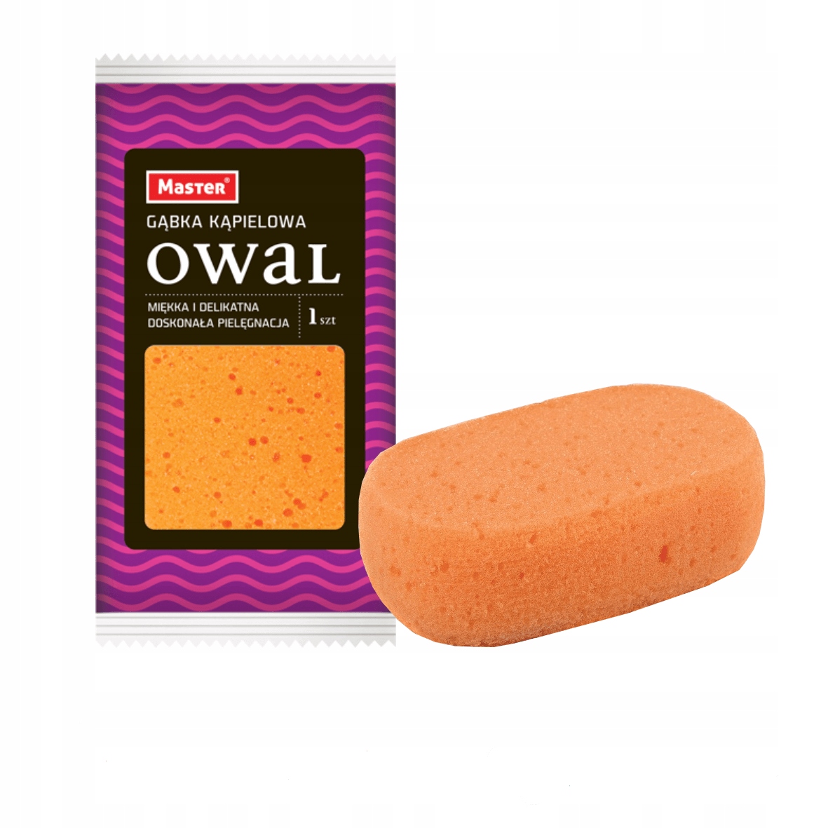 

Gąbka Kąpielowa Owalna Master 1 Szt