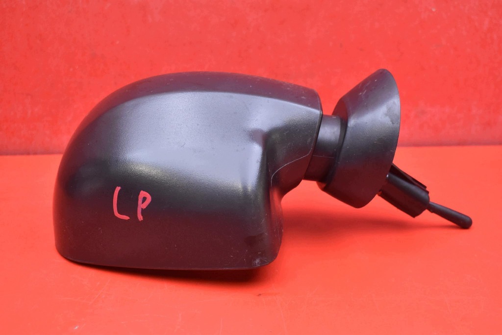 mirror left black, manually EU 027422 DACIA SANDERO 1 and 08-12