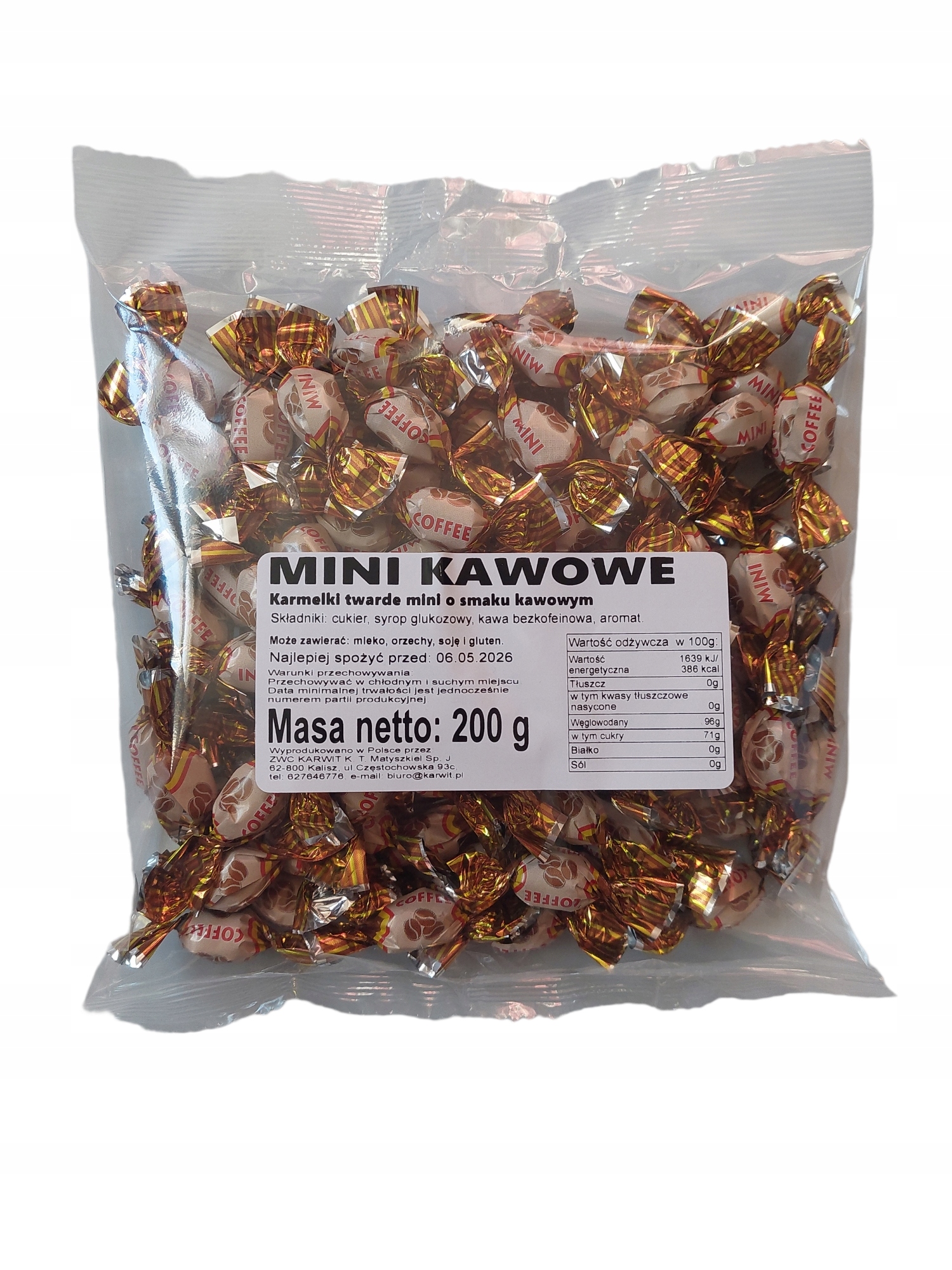 Coffee Break Karmelki kawowe z nadzieniem 200g — 3