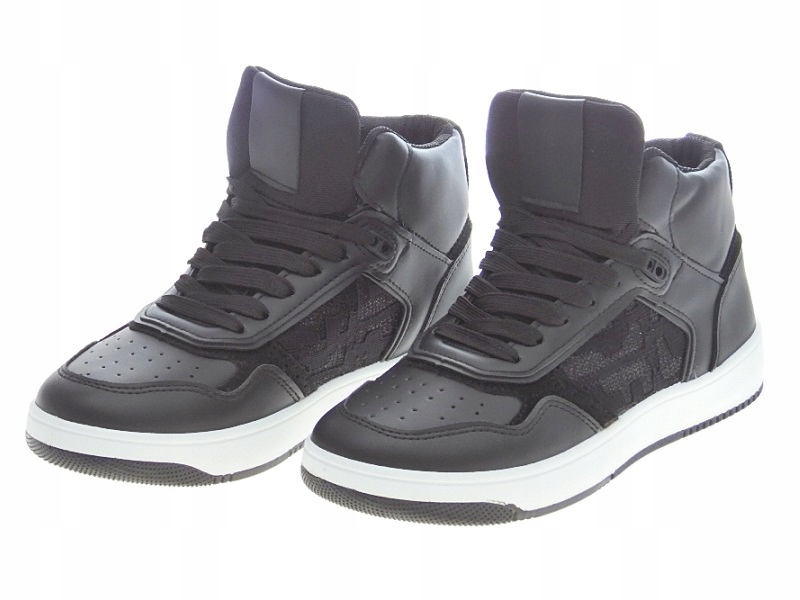 BUTY SPORTOWE ZA KOSTKĘ Black r.38 Rozmiar 38