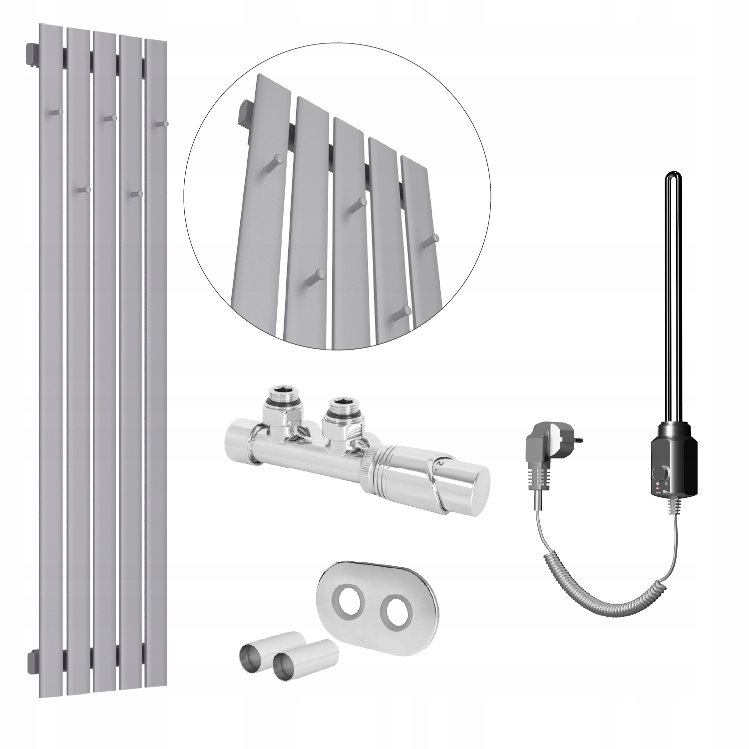 Set Vodovodní a elektrický ohřívač Bellohook 180x38 4 Únor