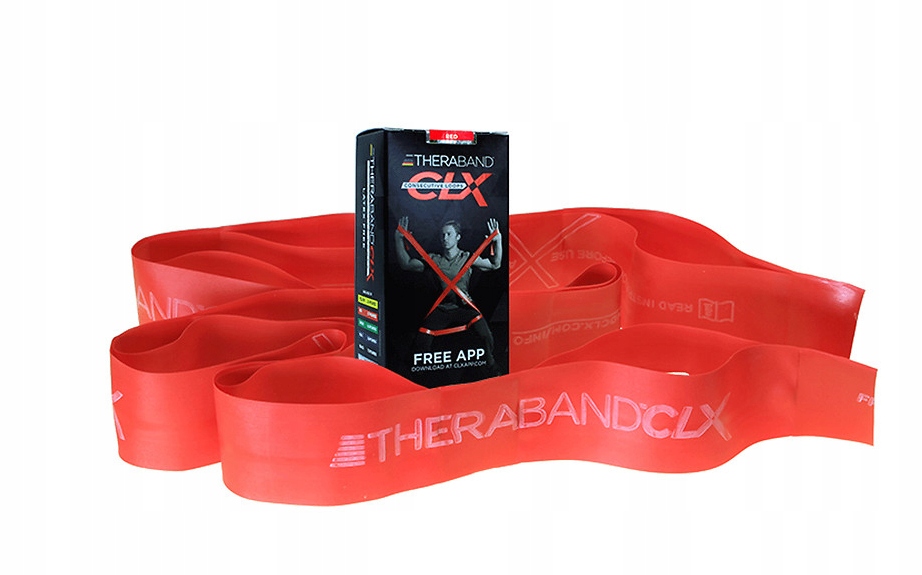 

Taśma Do Ćwiczeń CLX 11 Pętli Thera-band Czerwona