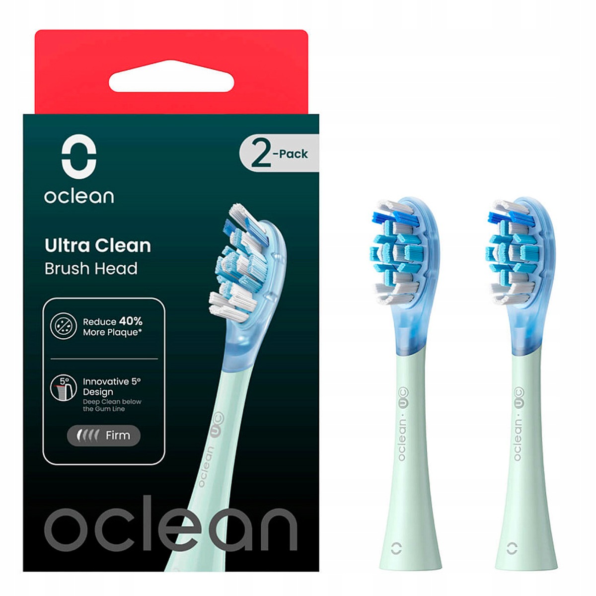 Końcówka do elektrycznej szczoteczki do zębów Oclean Ultra Clean 2szt