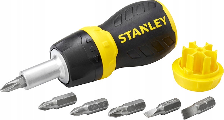

Wkrętak Multibit 6 Końcówek Grzechotka Stanley