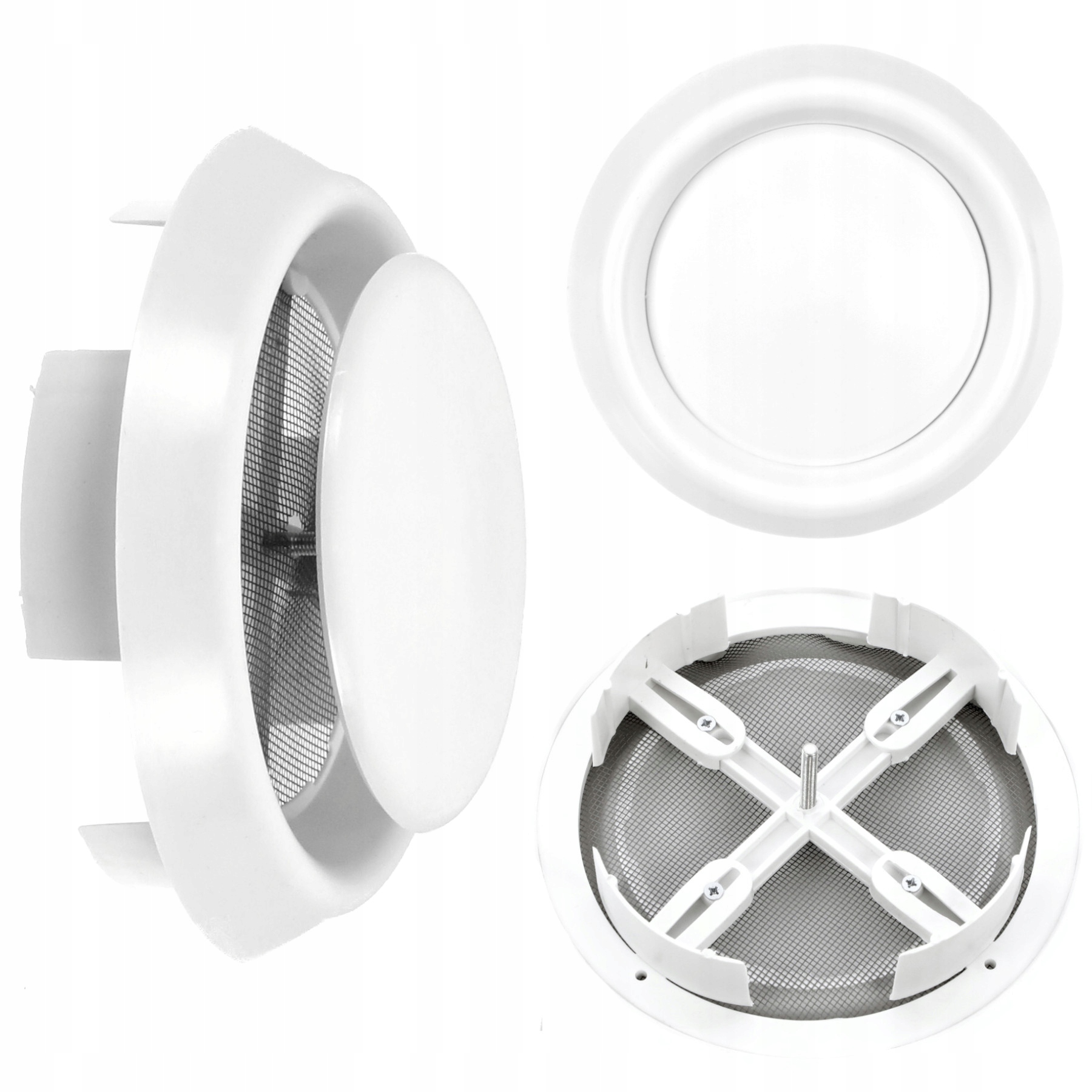 

Kratka Wentylacyjna Okrągła Anemostat FI90-160