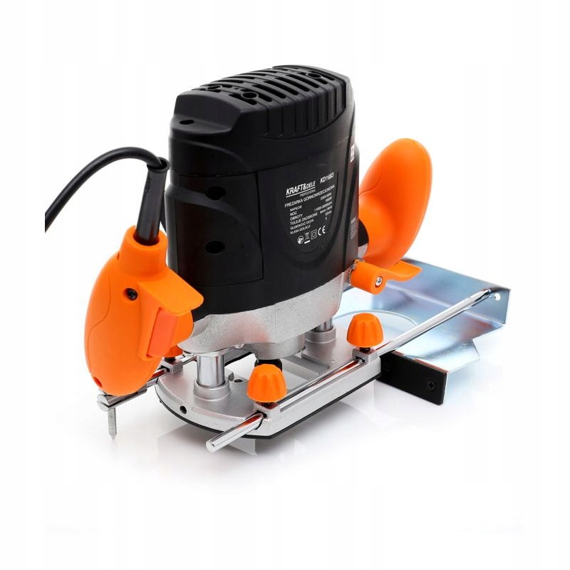 FREZARKA GÓRNOWRZECIONOWA DO DREWNA 6mm 8mm 1900W KD1683 REGULACJA +12FREZ Zasilanie sieciowe