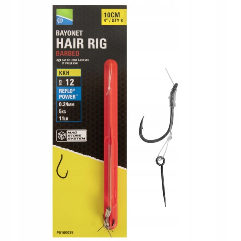 Przypon Preston Kkh Mag Store Hair Rigs 10cm Bayonet rozmiar 10
