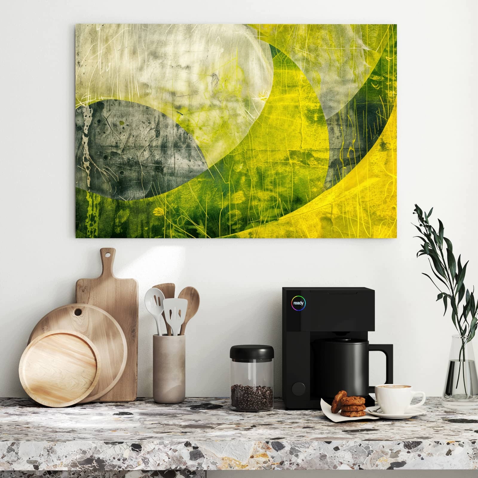 Magnetická tabule Umění abstrakcyjna 90 × 60 cm