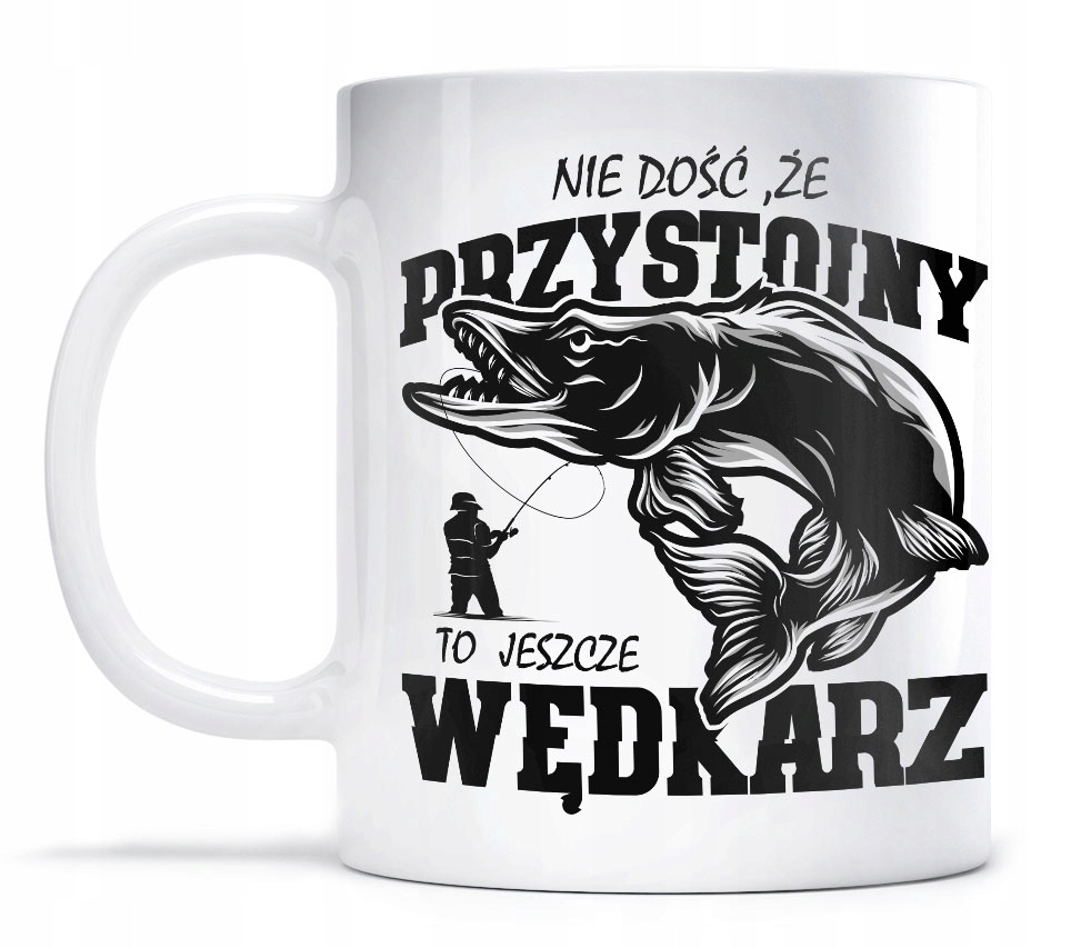 

Kubek Śmieszny dla Wędkarza Wędkarska