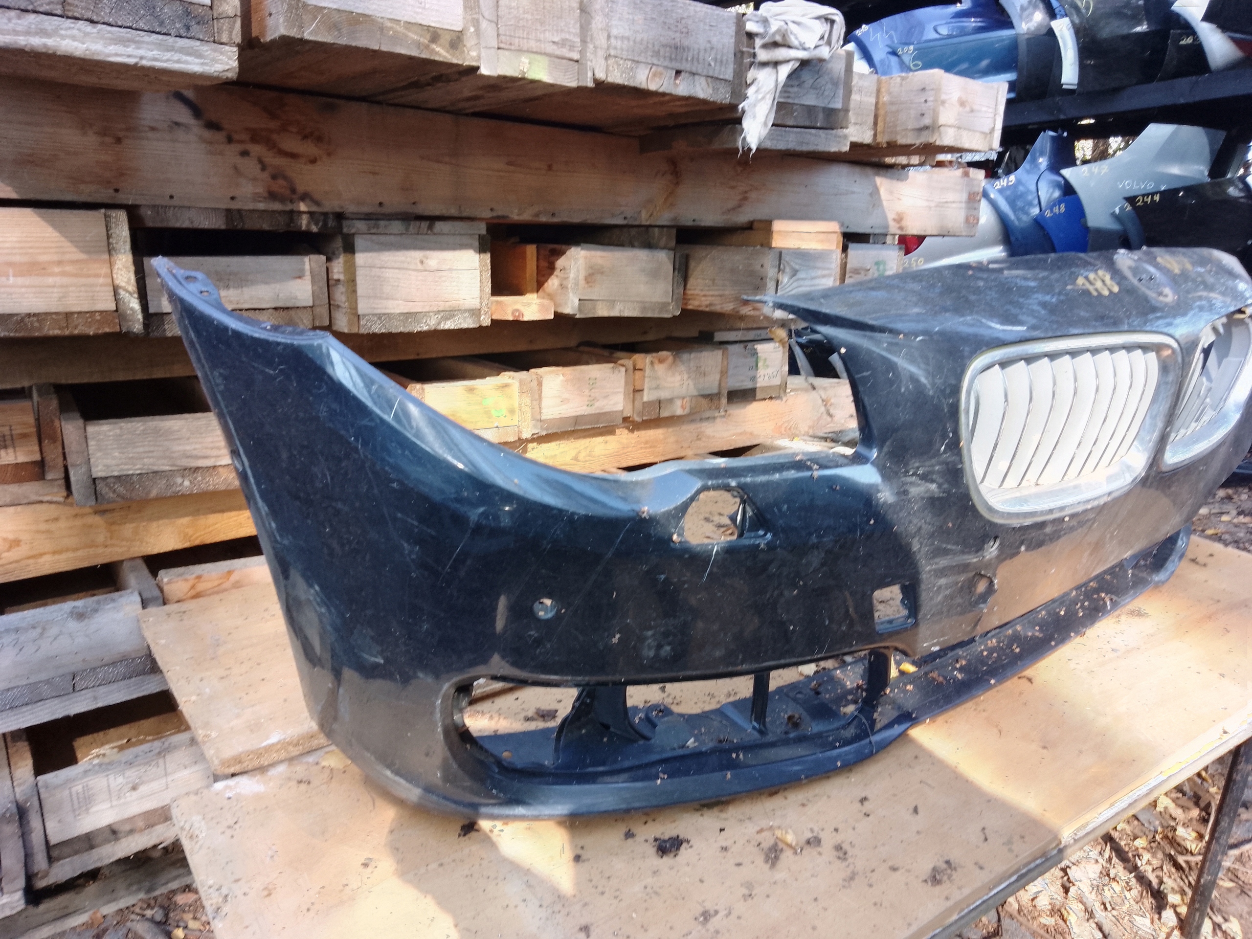bumper front bmw f10 xenon pdc