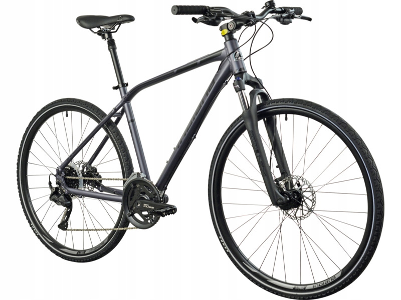 Rower crossowy Indiana X-Cross 4.0 M17 28 cali męski Szary