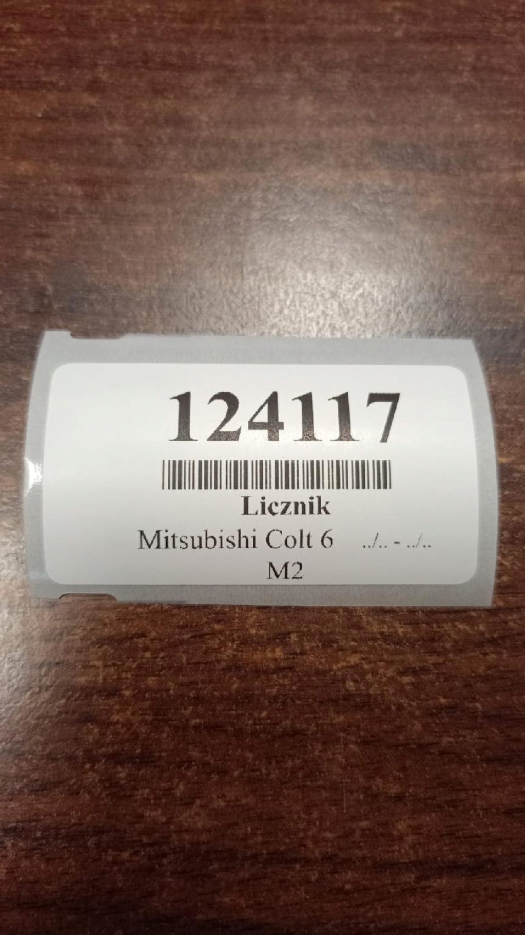 MITSUBISHI COLT VI CZC 1.5 dials MM0038001