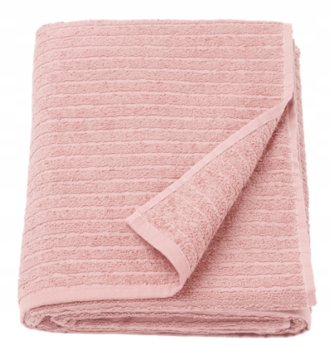 

Ikea Vagsjon ręcznik kąpielowy 100x150 różowy