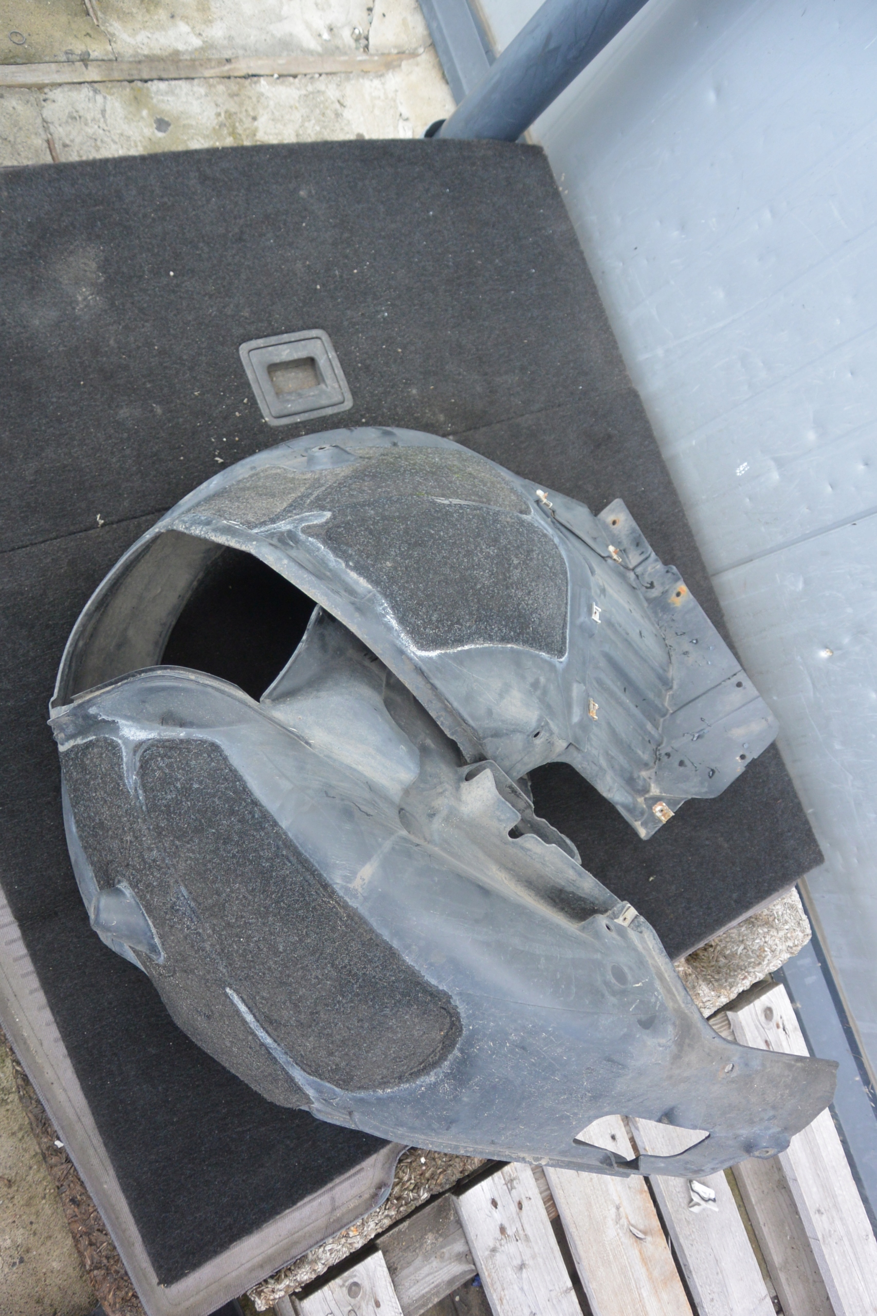 mudguard front left right BMW 5-SERII E60 E61