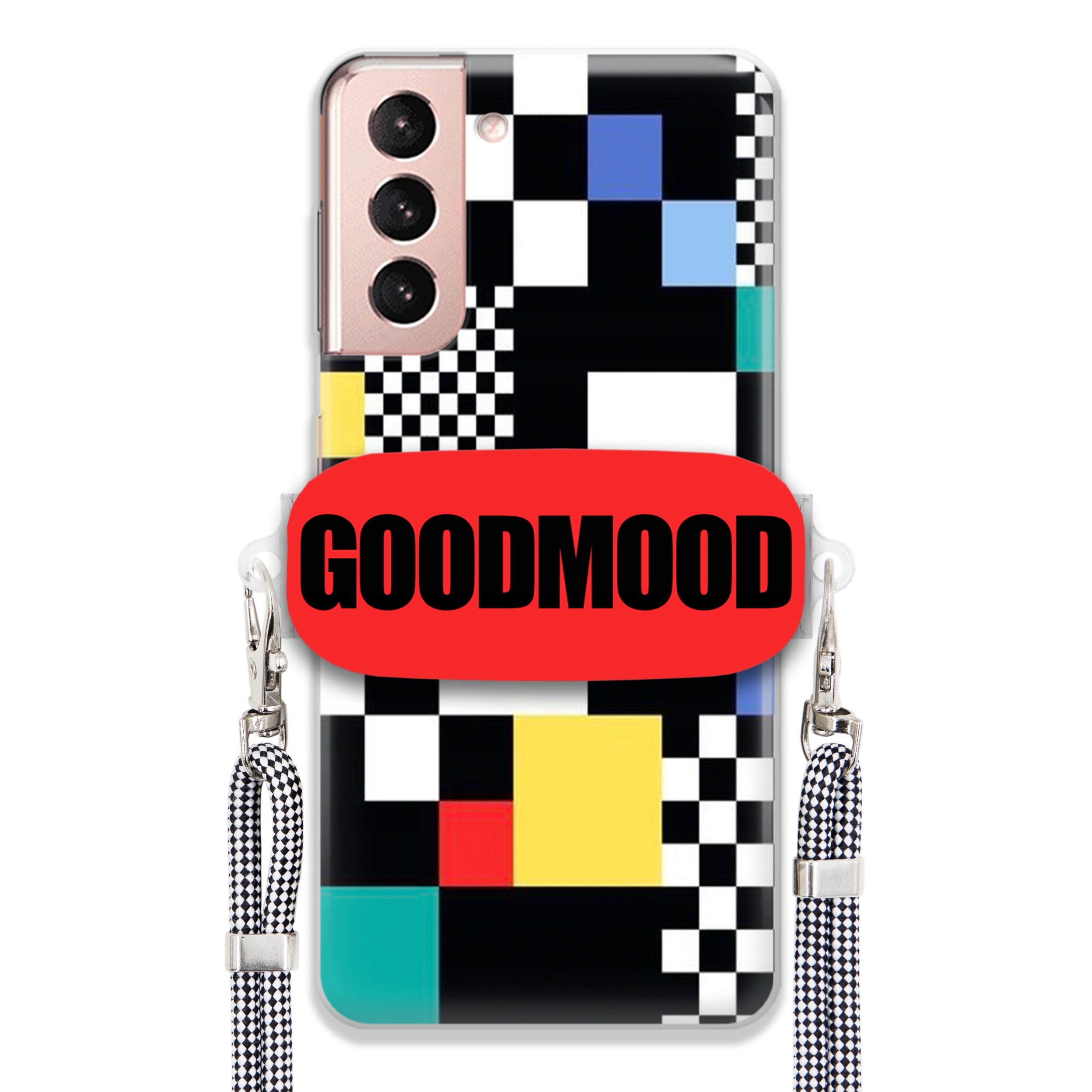 Puzdro Pre Samsung S21 Case Držiak Na Vodítko Na Telefón Pixelart Goodmood Wz