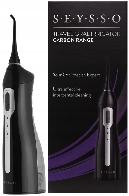 Irygator dentystyczny Seysso Carbon czarny