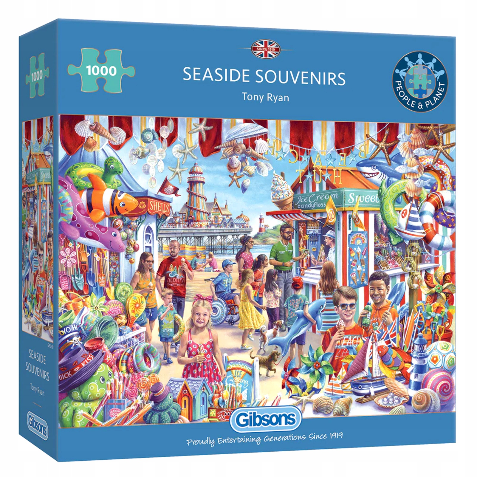 

Gibsons Puzzle 1000 Pamiątki znad morza