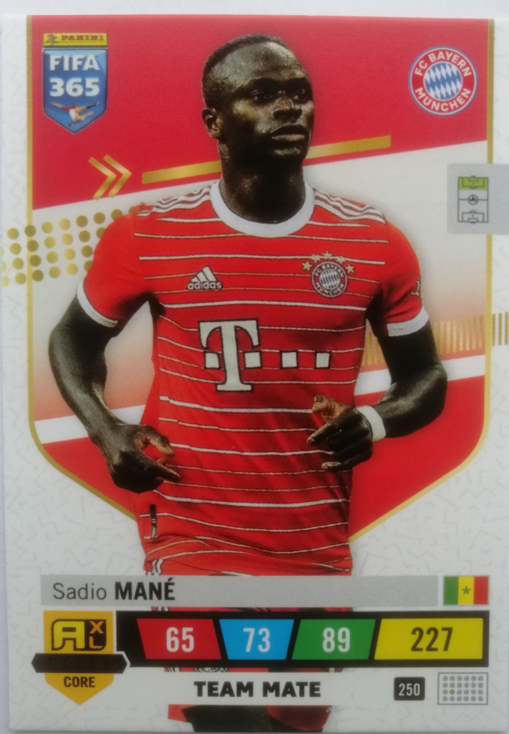 Fifa 365 2023 Core Team Mate 250 Sadio Mane Bayern