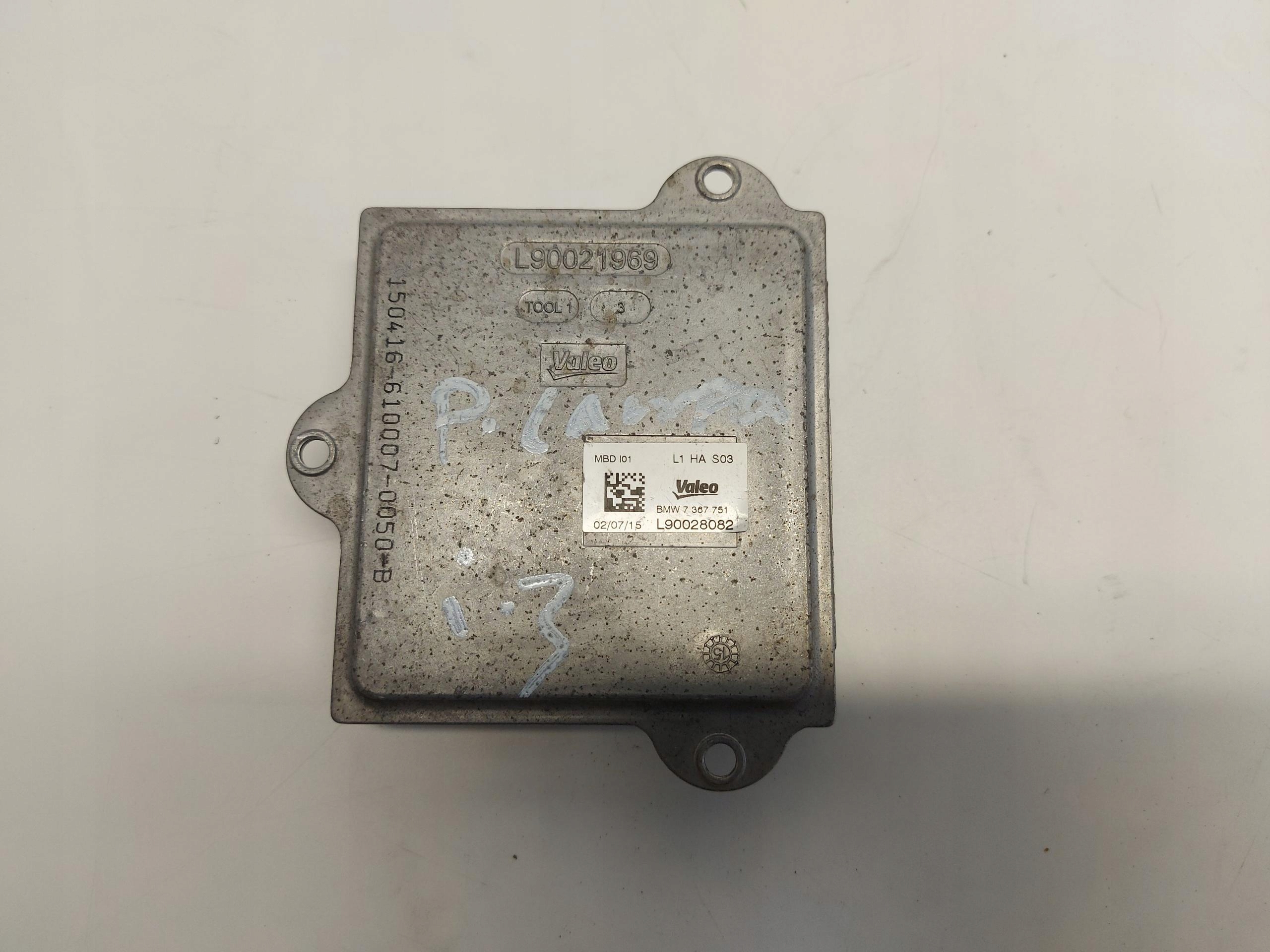 BMW i3 i01 REX control unit lights front L90028082 7367751