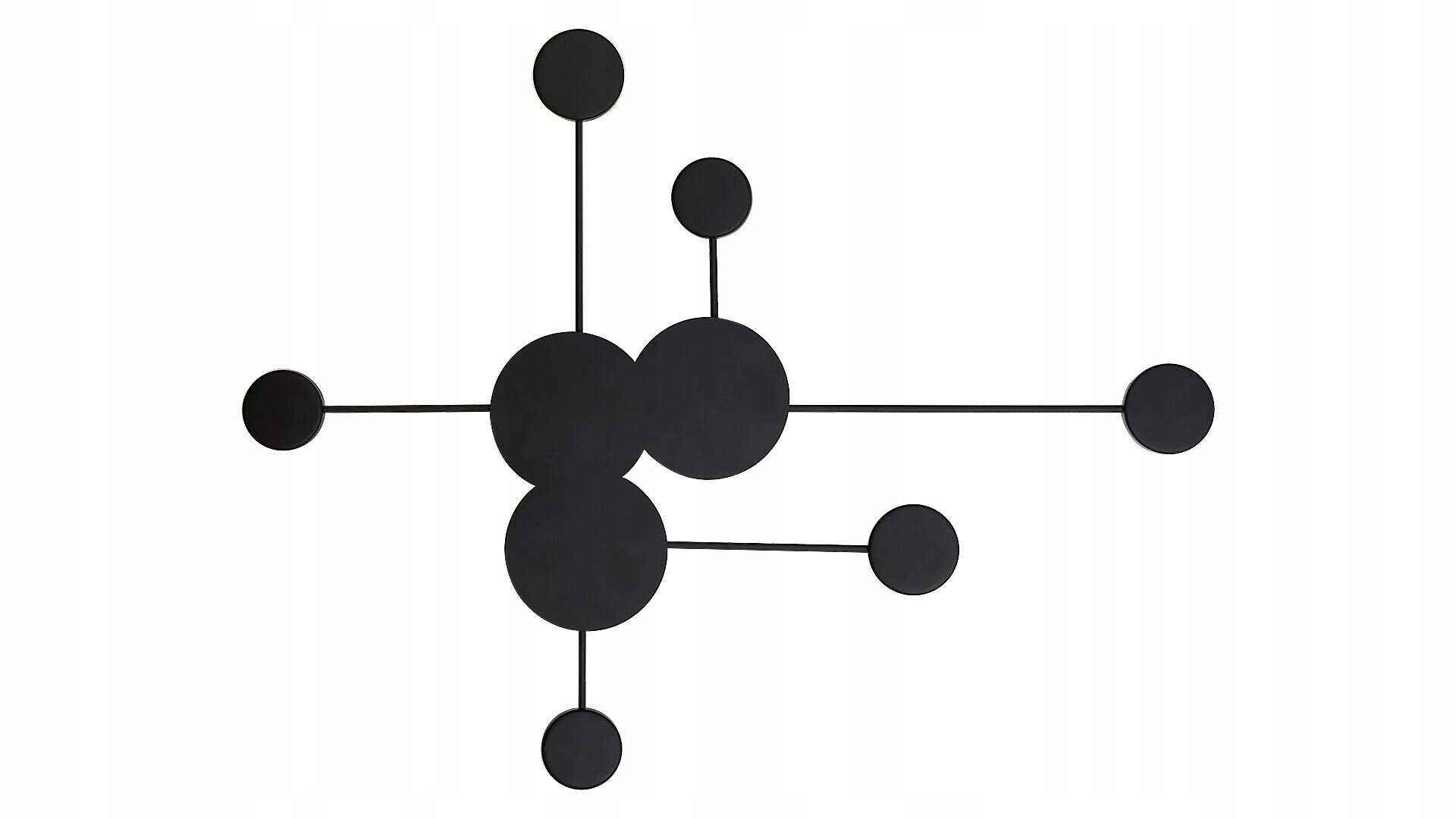 Rabalux Amadeo Led 21W čierne nástenné svietidlo, 960x745 mm, 4000K