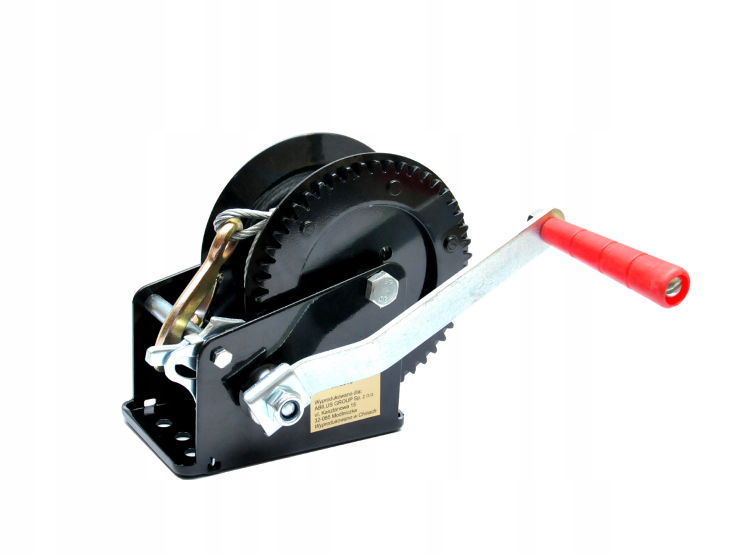 Кривошипная лебедка DRAGON WINCH 725KG 10m