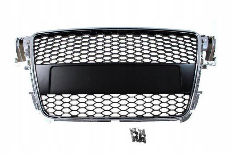 GRILL AUDI A5 8T RS-STYLE CHROME-BLACK 07-10 PDC