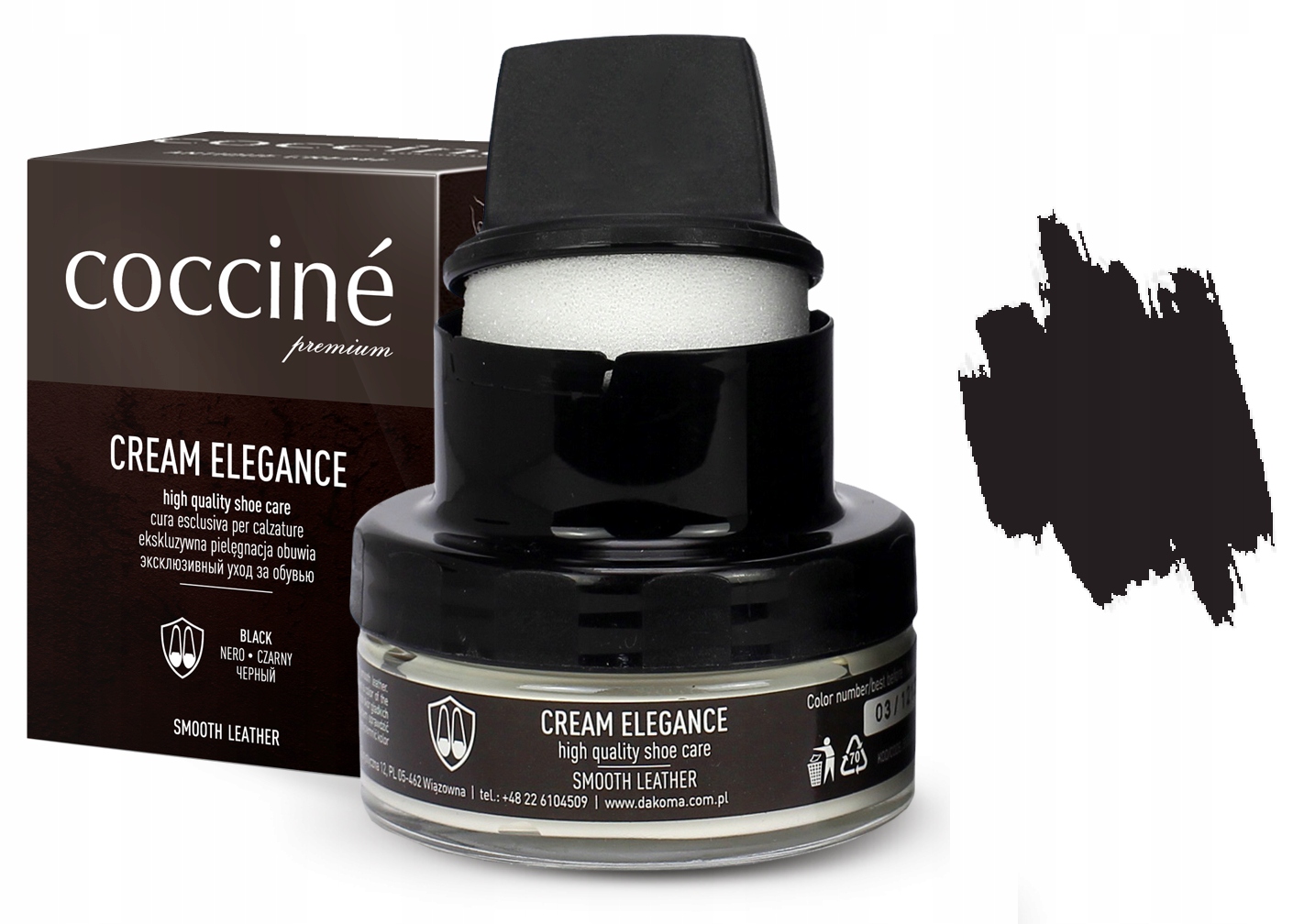 

Coccine Pasta Od Butów Krem Do Skóry Czarny