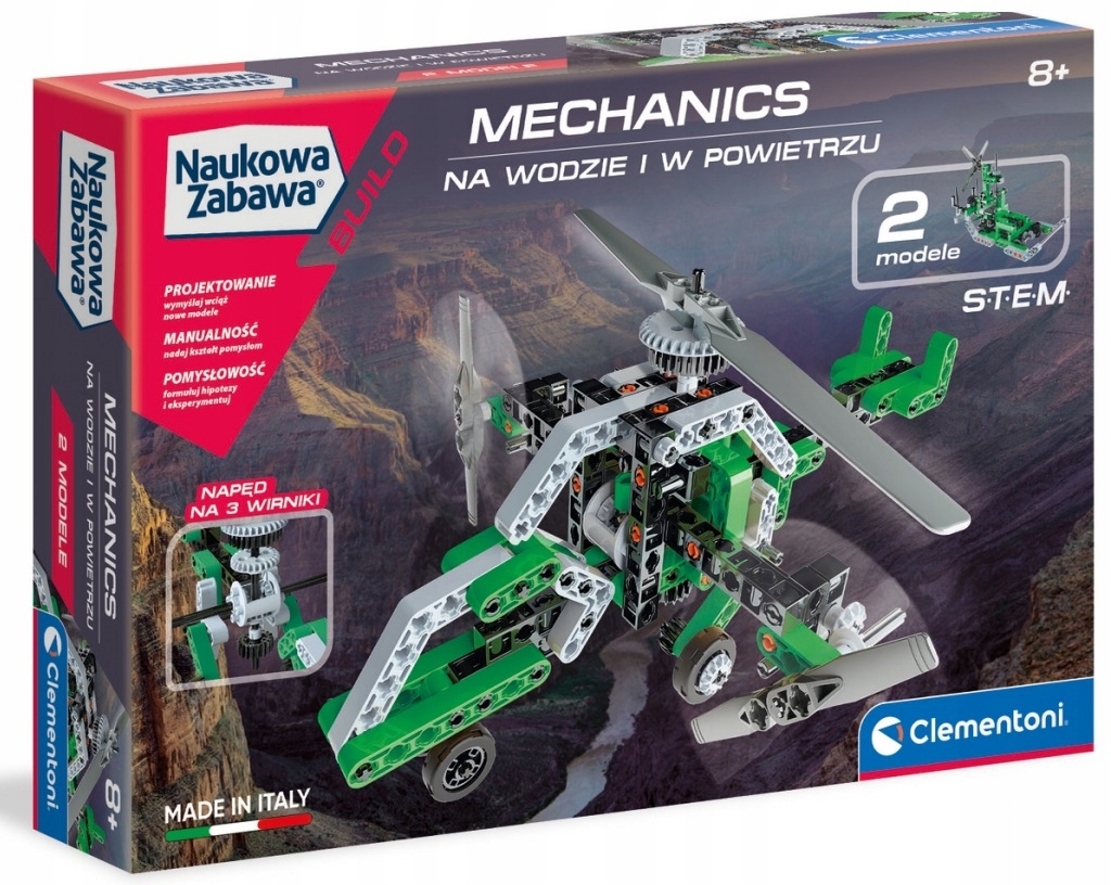 

Clementoni laboratorium mechaniki na wodzie 60953